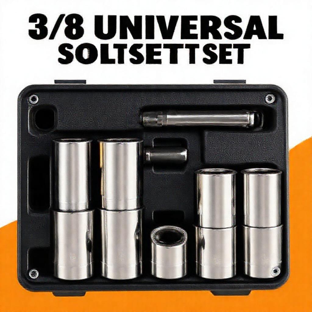 3 8 Universal Joint Socket Set