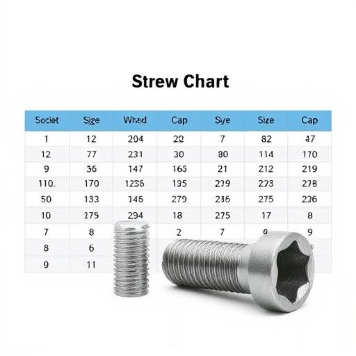 Socket Head Cap Screw Size Chart