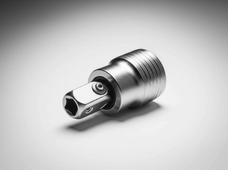 Universal Joint Socket Wrench Attachment