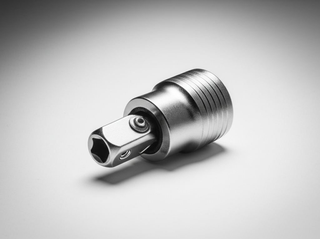 Universal Joint Socket Wrench Attachment