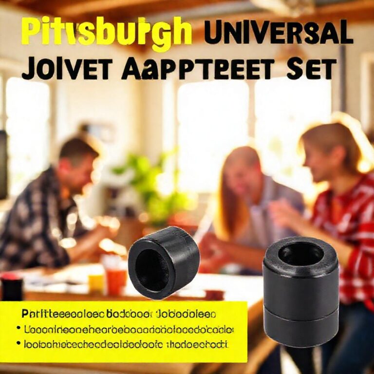 Pittsburgh Universal Joint Socket Adapter Set 3 Piece